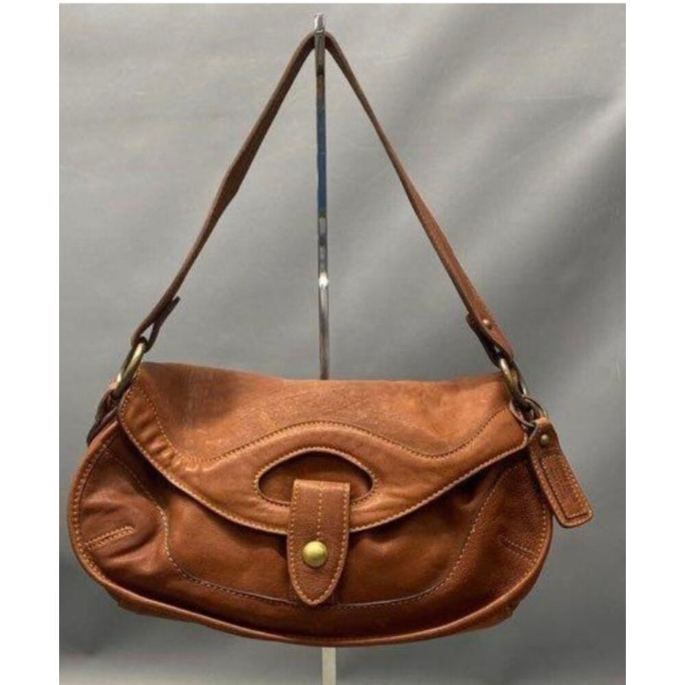 CATERINA LUCCHI Y2K LEATHER HOBO SHOULDER BAG - Picture 2 of 12
